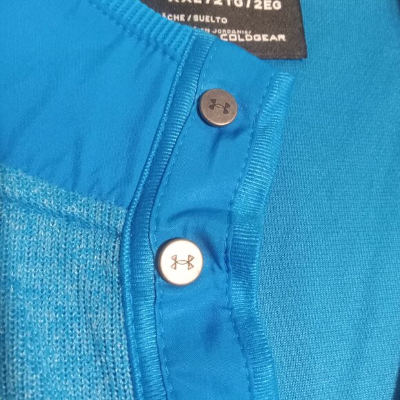 Under Armour Men's Golf Storm LS 1/4 Snap Sweater Size XXL 1329832 436 - Picture 5 of 10